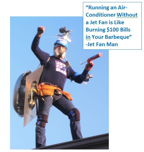 Why burn $100 bills with your AC